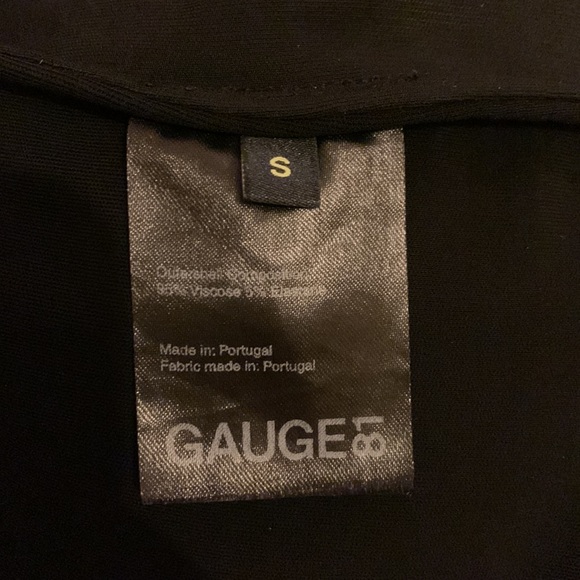 Gauge81 Black High Neck Wrap Mini Dress “Tver” Size S - Picture 5 of 12